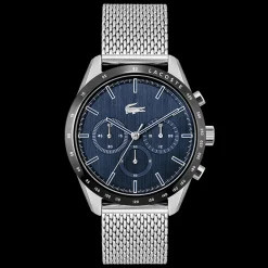 Relogio Boston Aco Malha Milanesa-Lacoste Clearance