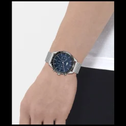 Relogio Boston Aco Malha Milanesa-Lacoste Clearance