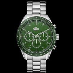 Relogio Boston Cronografo Aco Verde-Lacoste Cheap