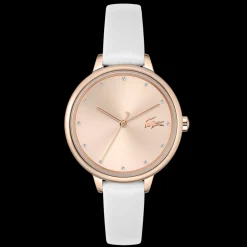 Relogio Cannes Aco Dourado Rosa Pele Branca-Lacoste Shop