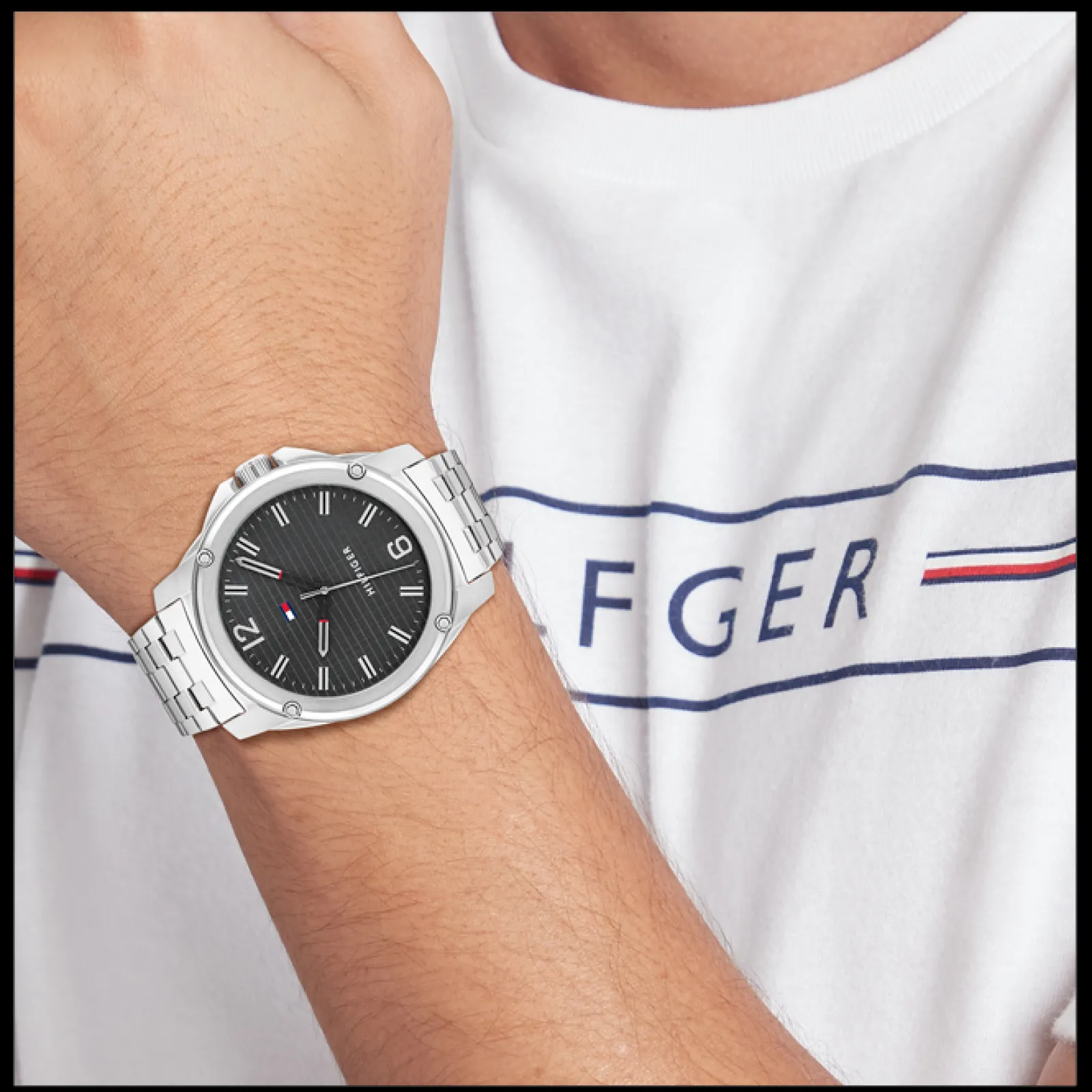 Relogio Cinza Aco-Tommy Hilfiger Watches Shop