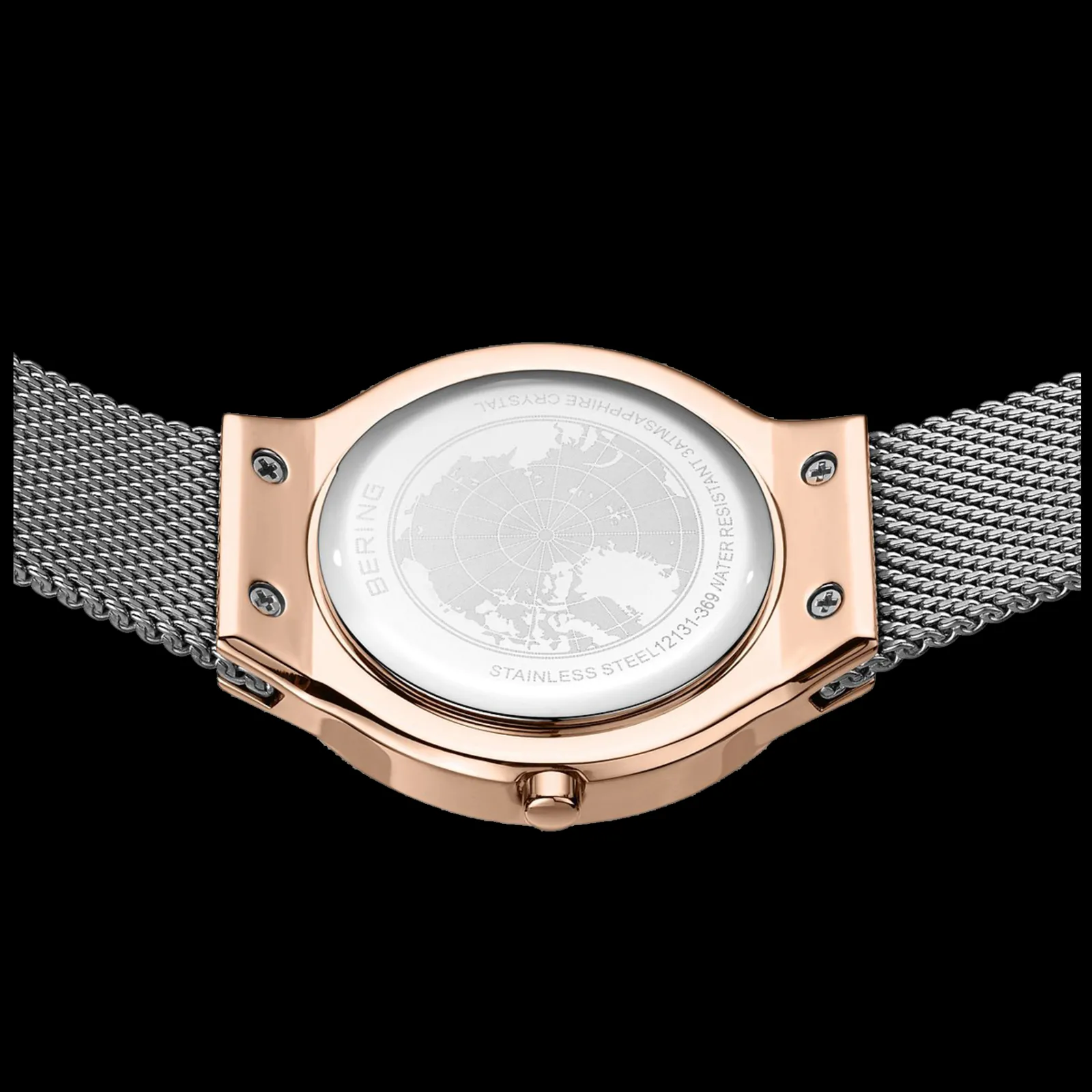 Relogio Classic Cinzento Com Pulseira-Bering Watches Store