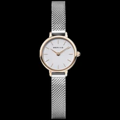 Relogio Classic Prateado Com Pulseira-Bering Watches Sale