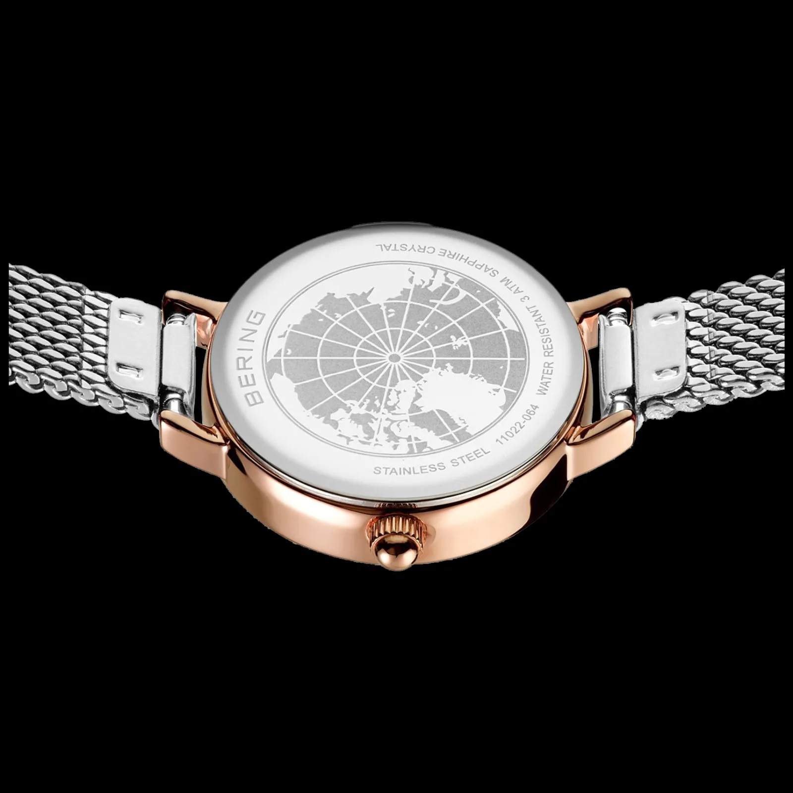 Relogio Classic Prateado Com Pulseira-Bering Watches Sale