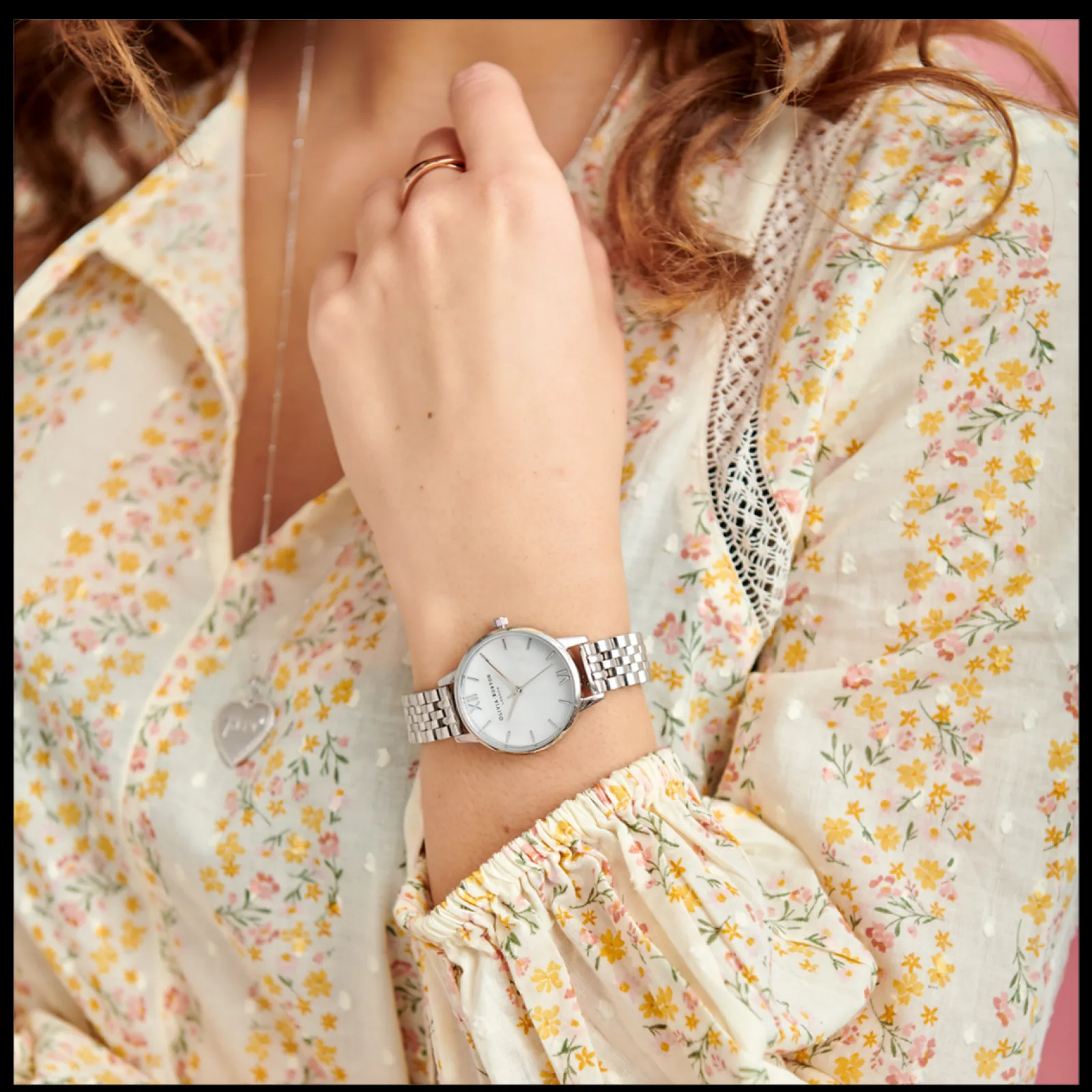 Relogio Classics Branco Aco-Olivia Burton Hot