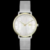 Relogio Crocorigin Aco Bicolor Malha Milanesa-Lacoste Outlet