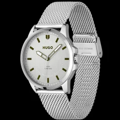 Relogio #First Aco Malha Milanesa-Hugo Sale