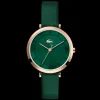 Relogio Geneva Aco Ip Dourado Rosa E Pele Verde-Lacoste Cheap