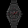 Relogio #Grail Preto Tr90 E Silicone-Hugo New