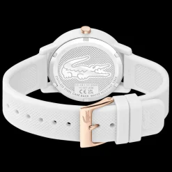 Relogio L.12.12 Branco Dourado-Lacoste Flash Sale