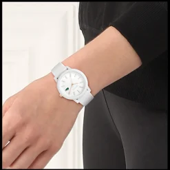 Relogio L.12.12 Branco Dourado-Lacoste Flash Sale
