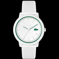 Relogio L.12.12 Branco Silicone-Lacoste New
