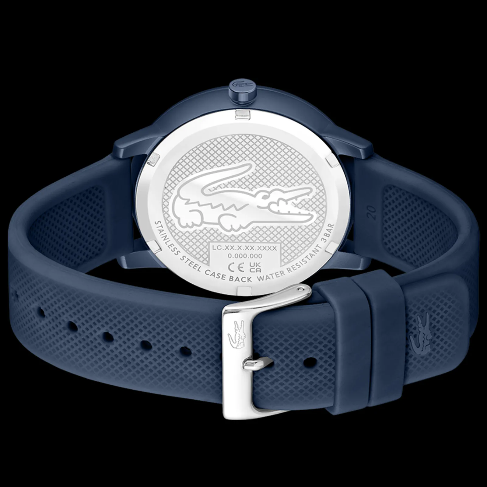 Relogio L.12.12 Move Azul Aluminio E Silicone-Lacoste Shop