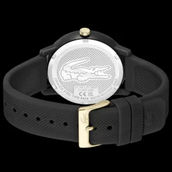 Relogio L.12.12 Preto Dourado-Lacoste Store