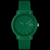 Relogio L.12.12 Verde Silicone-Lacoste Fashion