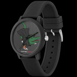 Relogio L.12.12 X Netflix Lupin Preto-Lacoste Cheap