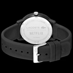 Relogio L.12.12 X Netflix Lupin Preto-Lacoste Cheap