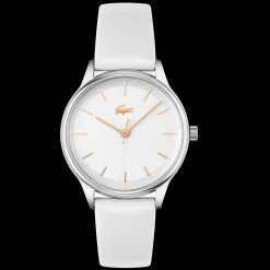 Relogio Club Aco Pele Branca-Lacoste Clearance