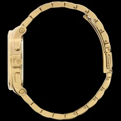 Relogio Multifunction Aco Dour., Madre. Cristais-Olivia Burton Flash Sale