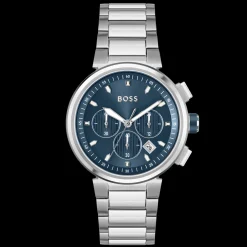 Relogio One Aco Azul-Boss Watches Best