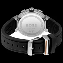 Relogio One Aco Preto Silicone-Boss Watches Sale