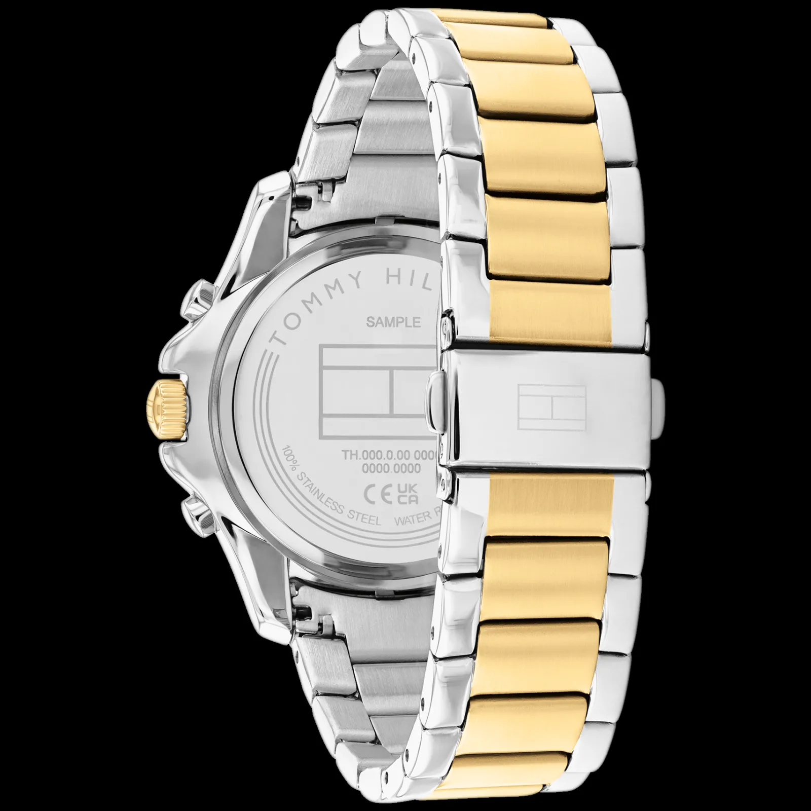 Relogio Prateado Aco Bicolor E Cristais-Tommy Hilfiger Watches Online