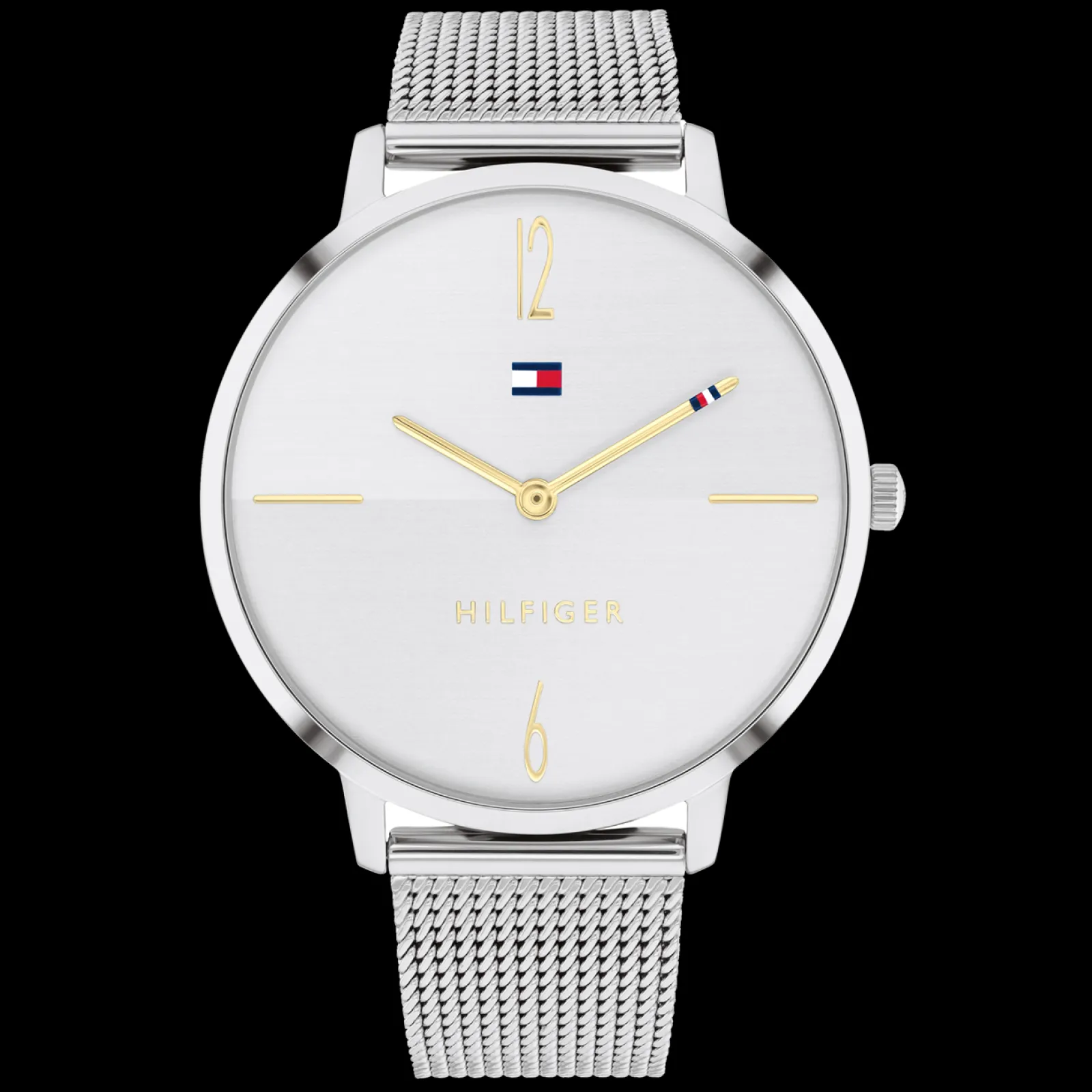Relogio Prateado Aco Malha Milanesa-Tommy Hilfiger Watches Flash Sale