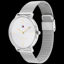 Relogio Prateado Aco Malha Milanesa-Tommy Hilfiger Watches Flash Sale