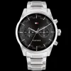 Relogio Preto Aco-Tommy Hilfiger Watches Discount