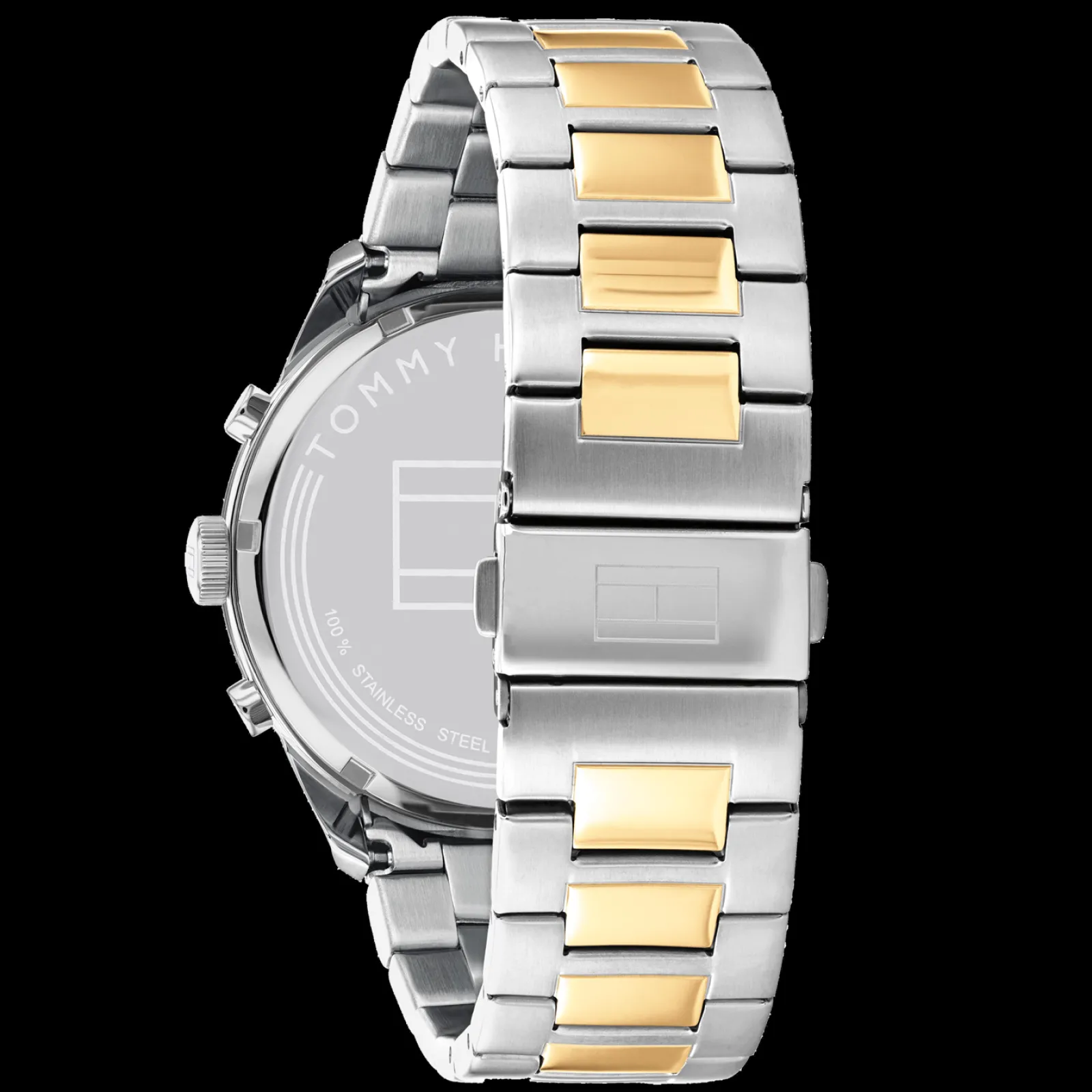 Relogio Preto Aco Bicolor-Tommy Hilfiger Watches Best Sale