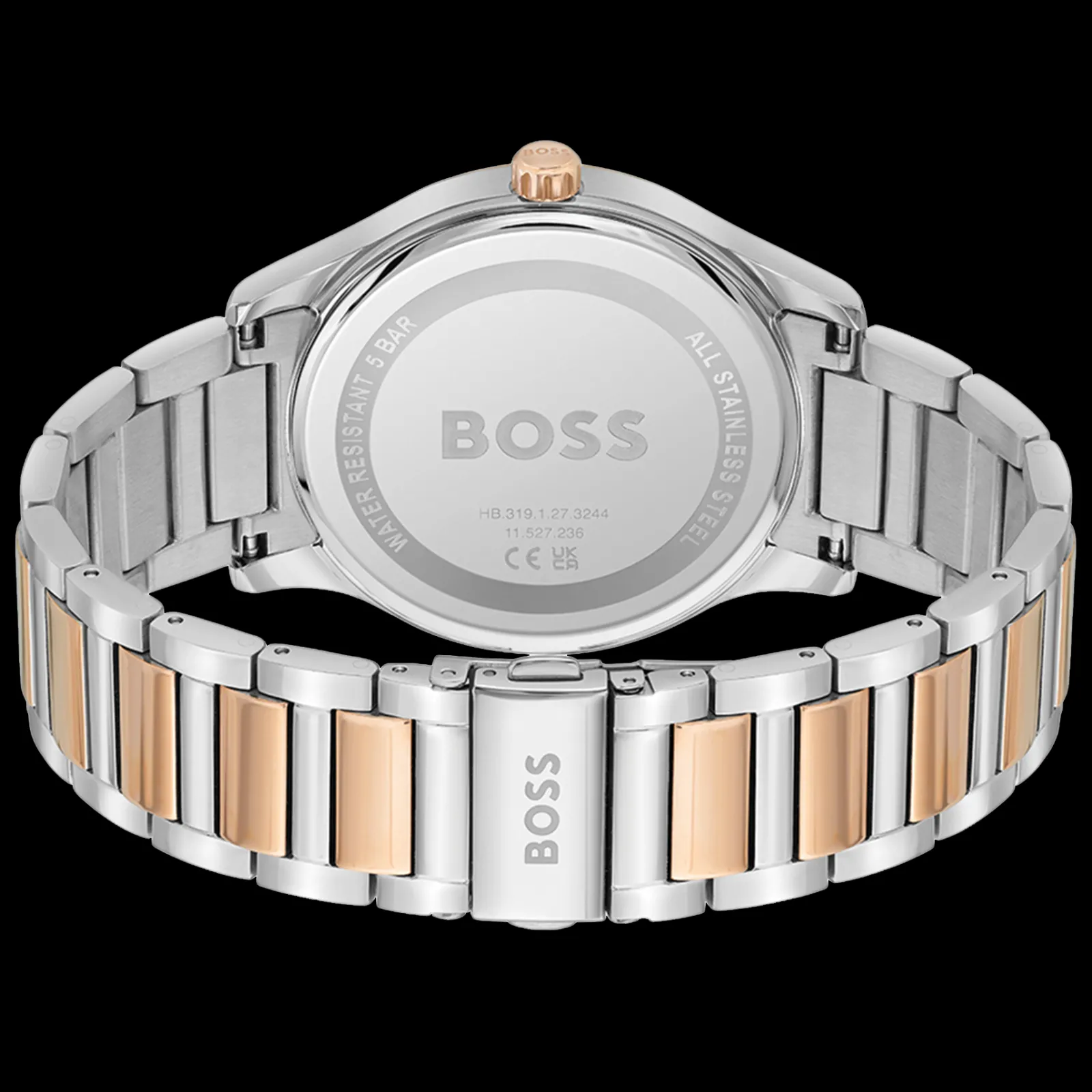 Relogio Reason Azul Aco Bicolor-Boss Watches New