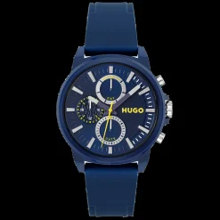 Relogio #Relax Azul Tr90 Silicone Azul-Hugo Online