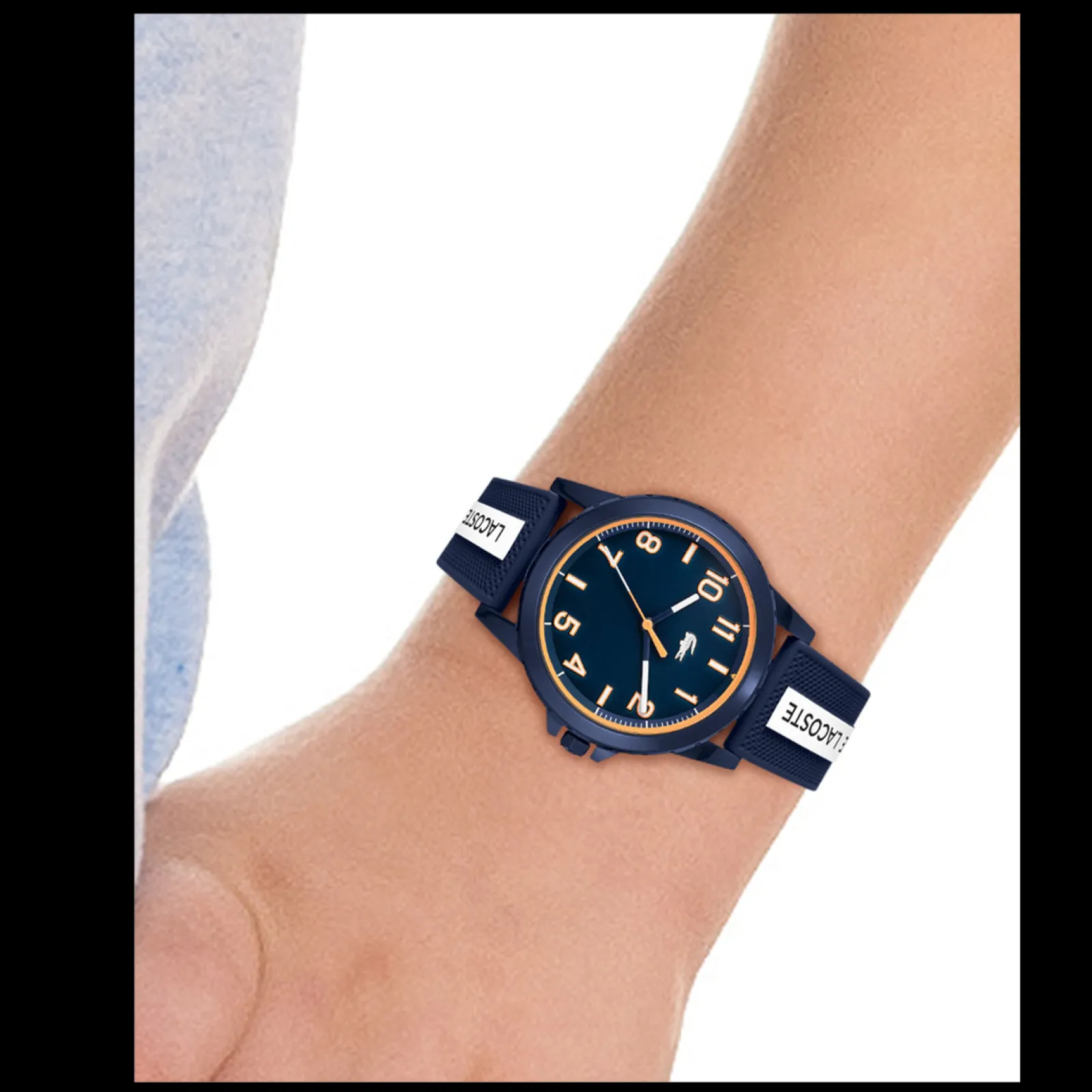 Relogio Rider Azul Silicone-Lacoste Discount