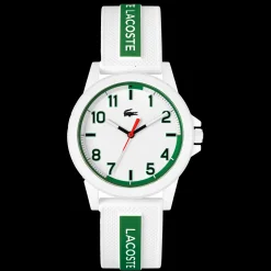 Relogio Rider Branco Verde Silicone-Lacoste Cheap