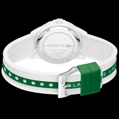 Relogio Rider Branco Verde Silicone-Lacoste Cheap