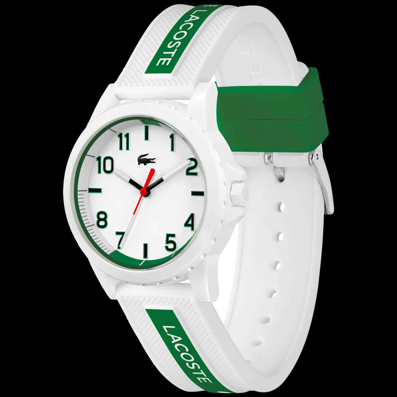 Relogio Rider Branco Verde Silicone-Lacoste Cheap