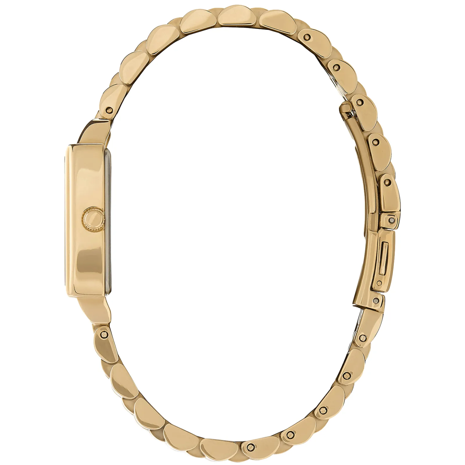 Relogio Townhouse Rectangle Aco Dourado Cristais-Olivia Burton Outlet