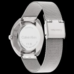 Rosa E Aco Em Malha Milanesa-Calvin Klein Watches Sale