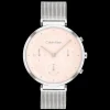 Rosa E Aco Em Malha Milanesa-Calvin Klein Watches New