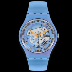 Shimmer Blue-Swatch Fashion