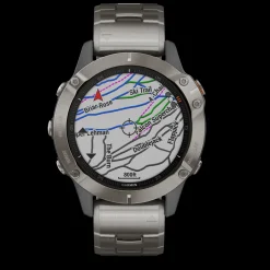 Smartwatch Fenix 6 Pro Sapphire Titanium-Garmin Fashion