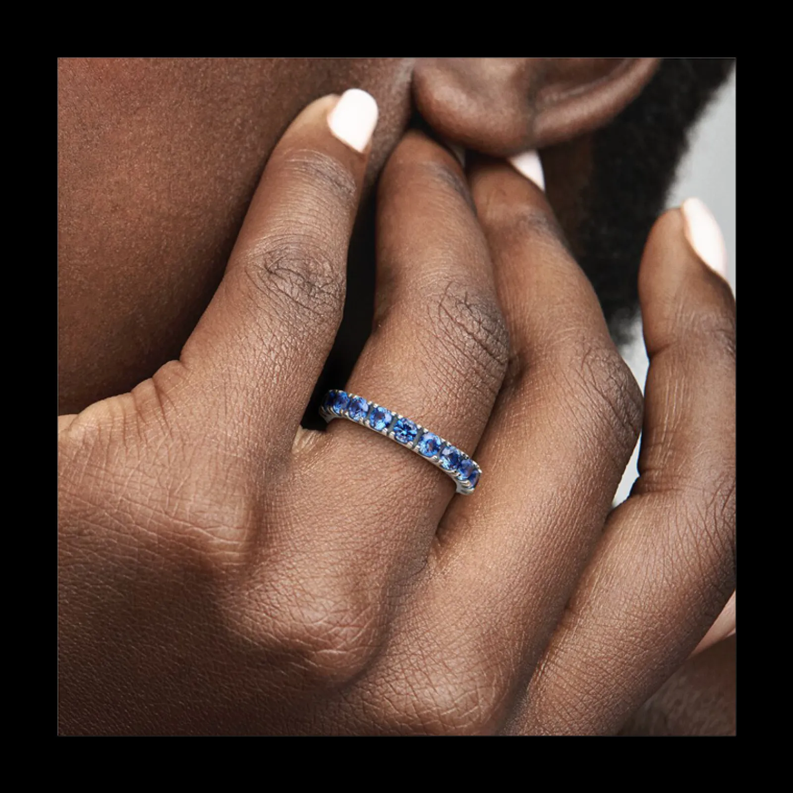 Sparkling Row Eternity Blue-Pandora Shop