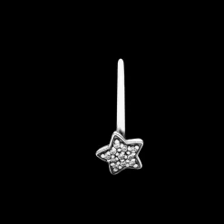 Star Silver Ring With Cubic Zirconia-Pandora Fashion