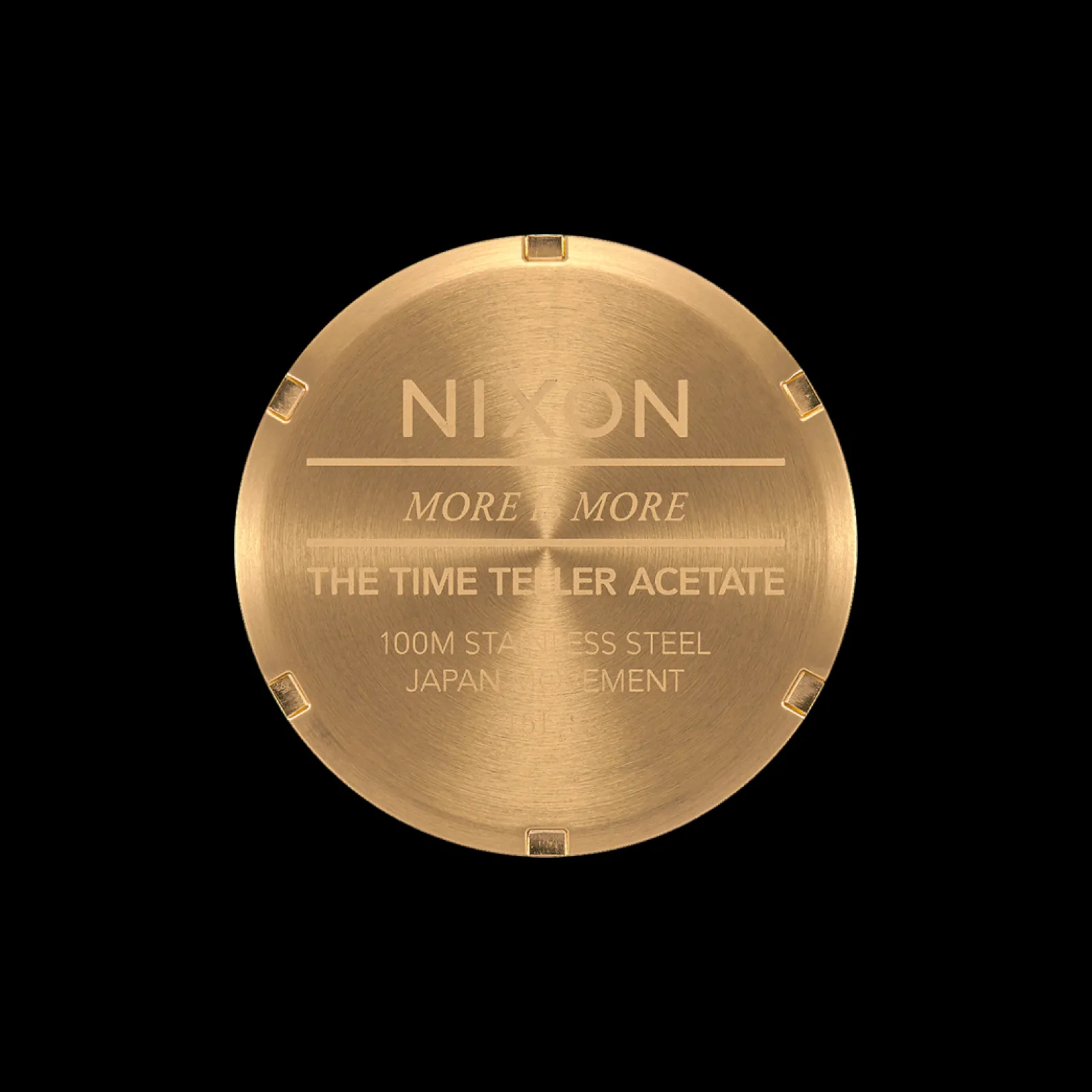 Time Teller Acetate Black Tortoise-Nixon Shop
