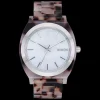 Time Teller Acetate Pink Tortoise/Mop-Nixon Clearance