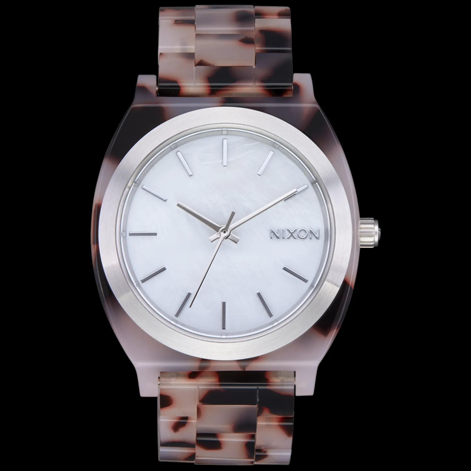 Time Teller Acetate Pink Tortoise/Mop-Nixon Clearance