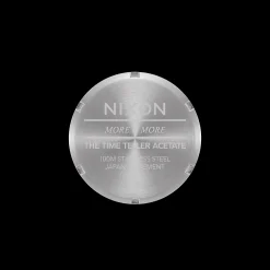 Time Teller Acetate Pink Tortoise/Mop-Nixon Clearance